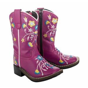 TuffRider Kids Floral Cowgirl Western Boots