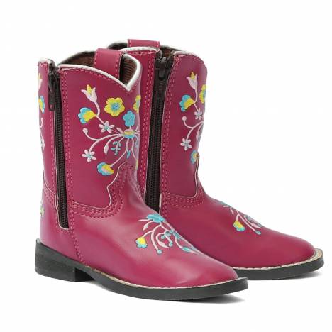 TuffRider Toddler Floral Cowgirl Western Boots