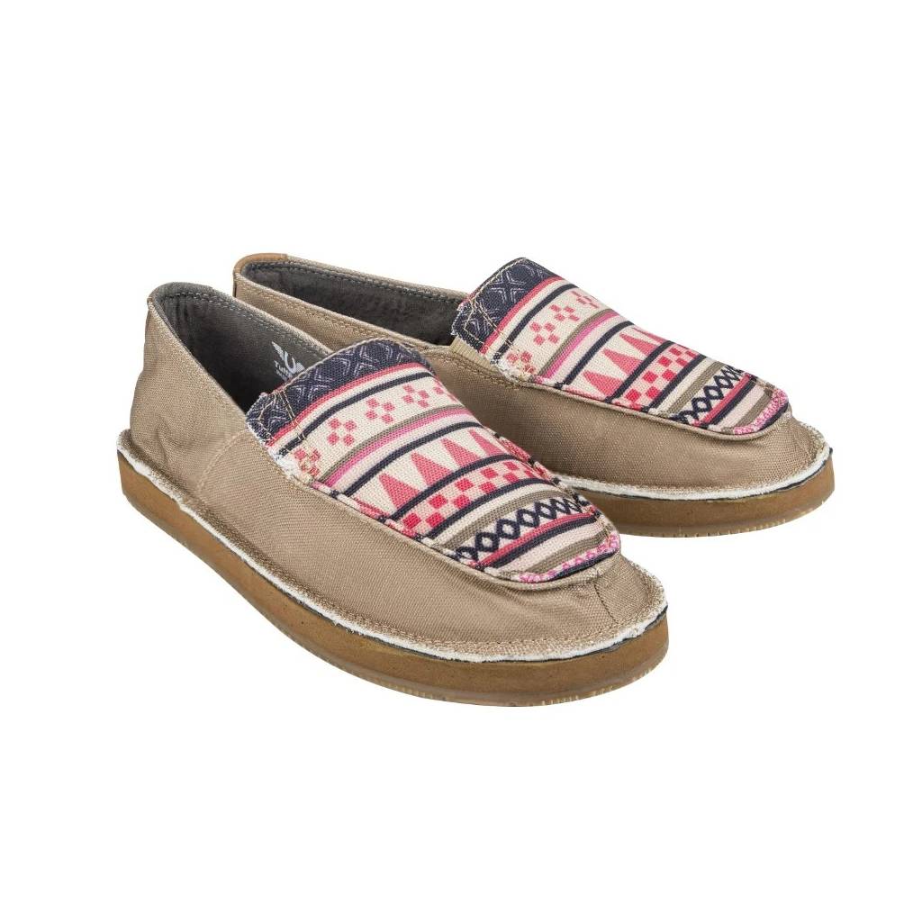 TuffRider Ladies Slip-On Canvas Graphix Shoes