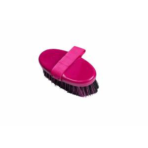 TuffRider Plastic Body Brush - Pink/Black