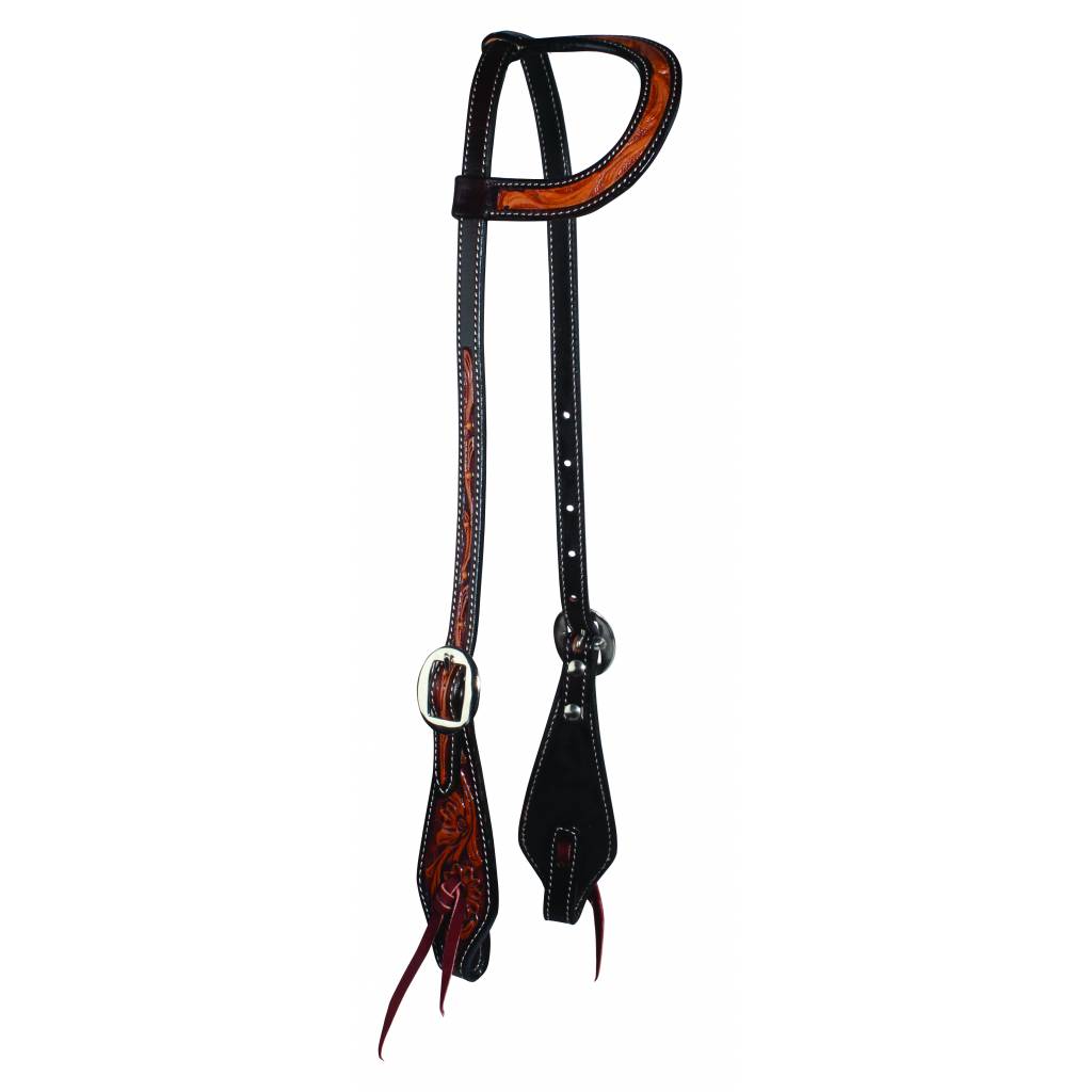 Professionals Choice Prairie Flower One Ear Headstall