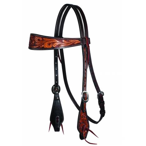 Professionals Choice Prairie Flower Browband Headstall