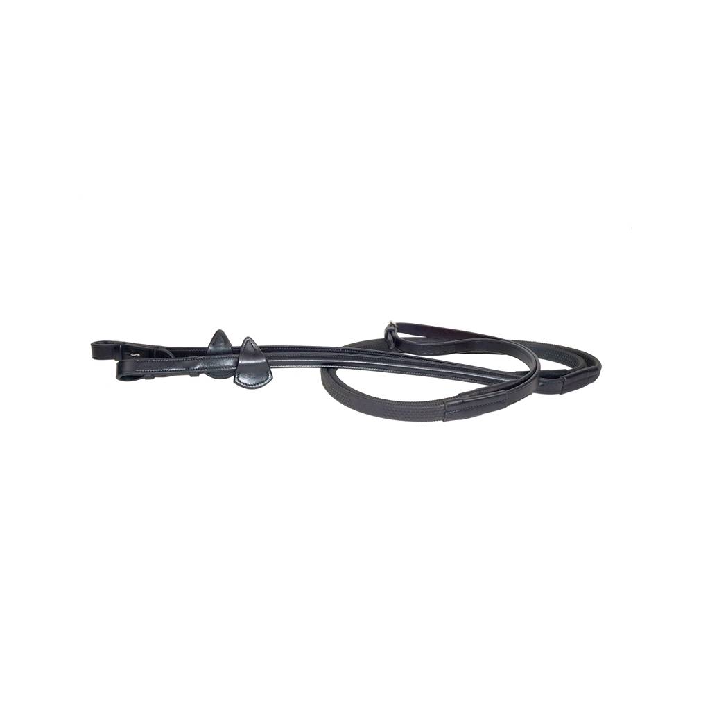 Nunn Finer Buckle End Large Pimple Rubber Reins