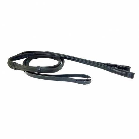 Nunn Finer Buckle End Large Pimple Rubber Reins