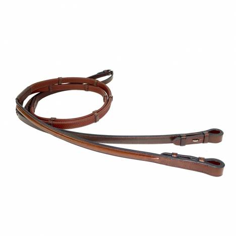 Nunn Finer Buckle End Large Pimple Rubber Reins