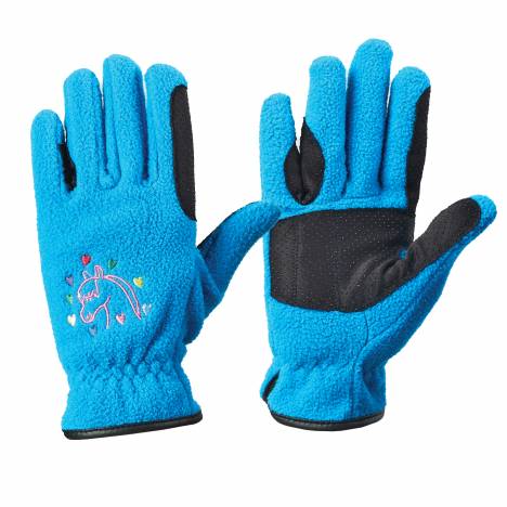 Ovation Kids Horse N Heart Fleece Gloves