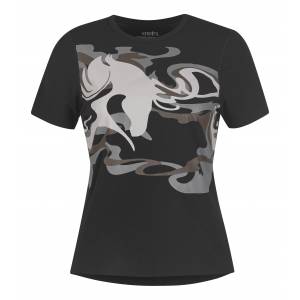 Kerrtis Ladies Marble Horse Tee Shirt