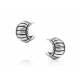 Montana Silversmiths Cable Elegance Huggie Hoop Earrings