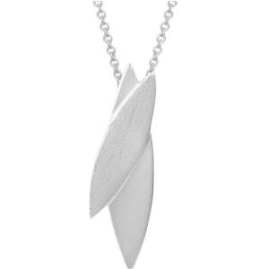 Montana Silversmiths Layered Leaf Necklace
