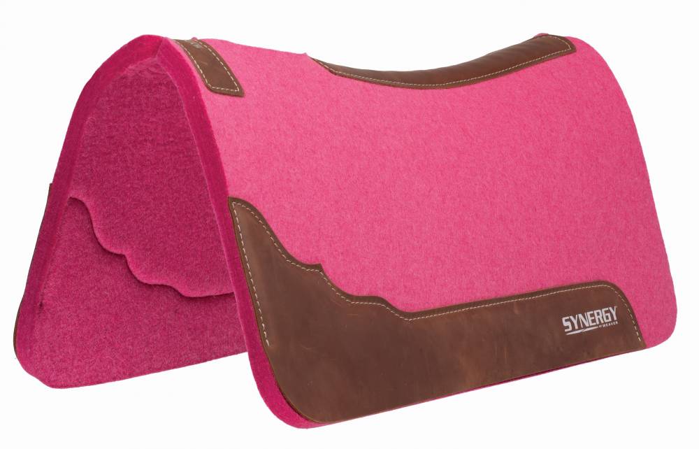 Weaver Synergy Contoured Merino Wool Performance Saddle Pad 1