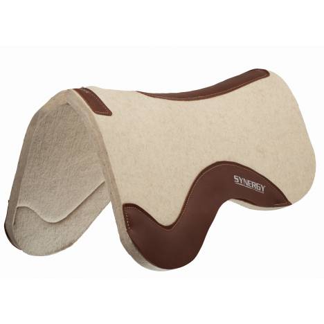 Weaver Synergy Contoured CloseContact Performance Saddle Pad- 3/4"