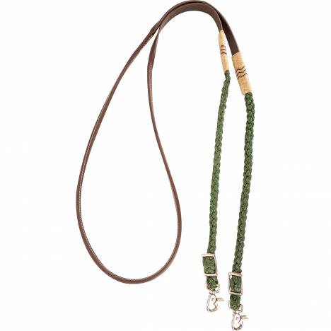 Cashel Adjustable Flat Braid Roping Reins