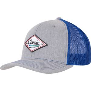 Classic Rope Snapback Ball Cap with Diamond Rubber Patch Logo