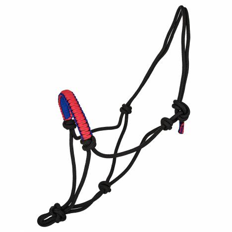 Tabelo Deluxe Rope Halter with Braided Noseband