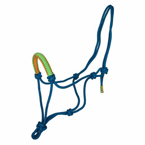 Tabelo Deluxe Rope Halter with Braided Noseband