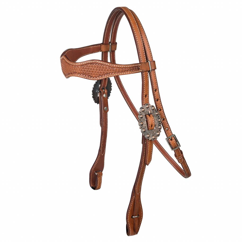 Tabelo Scalloped Brow Headstall