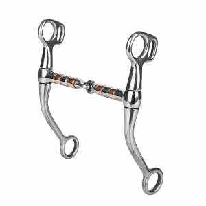 Tabelo SS Training Snaffle with  Copper Rollers