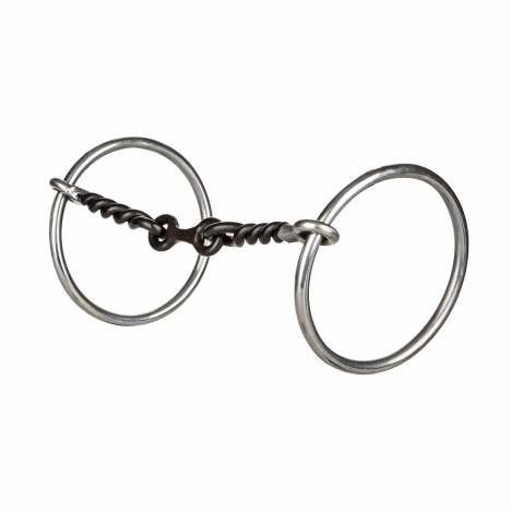 Tabelo SS 3-PC Ring Snaffle with Sweet Iron