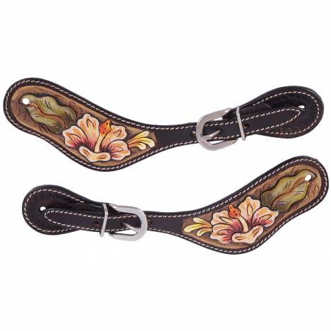 Circle Y Texas Grace Spur Straps