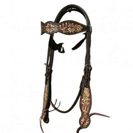 Circle Y Dogwood Desert Browband Headstall