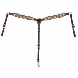 Circle Y Dogwood Desert Breast Collar