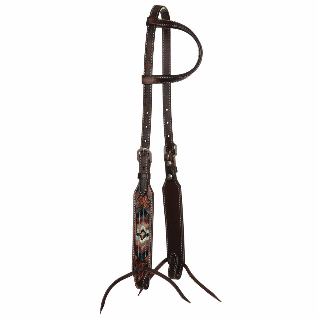 Circle Y Southwestern Beaded One Ear Headstall