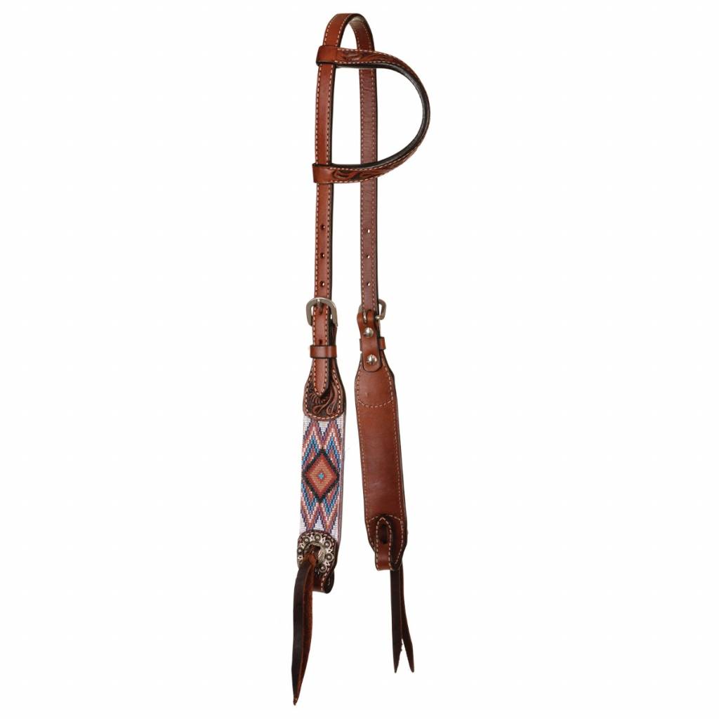 Circle Y Flat Infinity One Ear Headstall