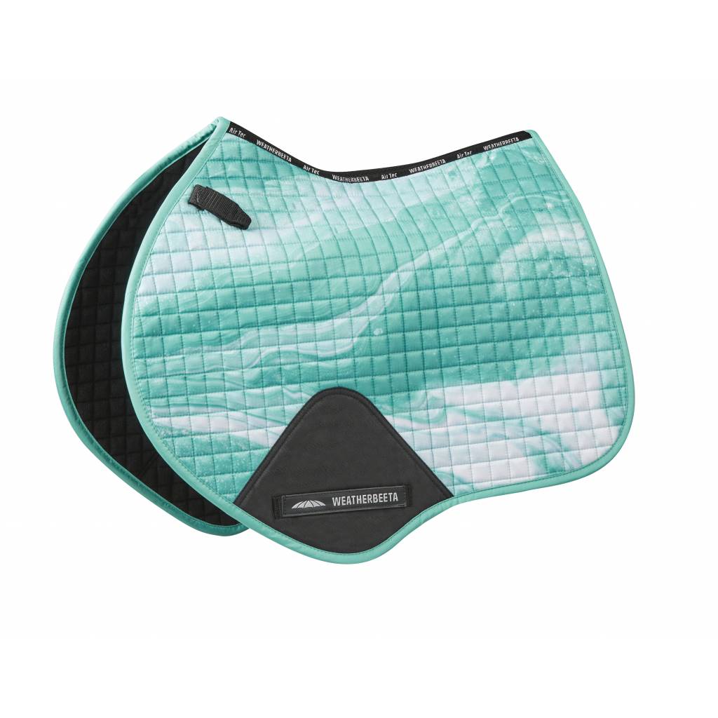 Weatherbeeta Prime Marble Jump Shaped Saddle Pad