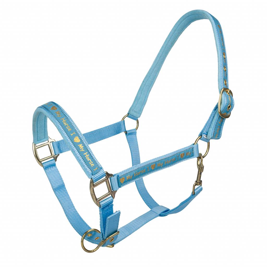 Tabelo I LOVE MY HORSE Halter with Snap