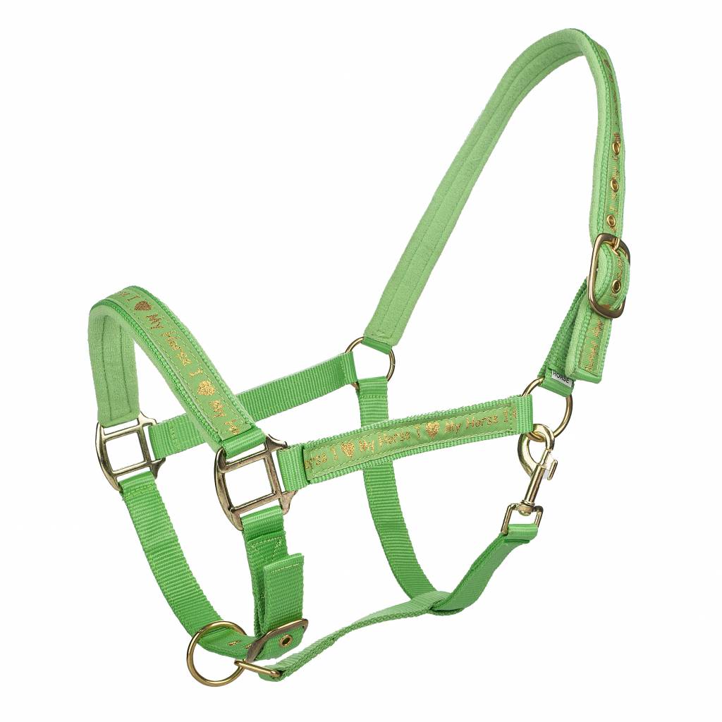 Tabelo I LOVE MY HORSE Halter with Snap