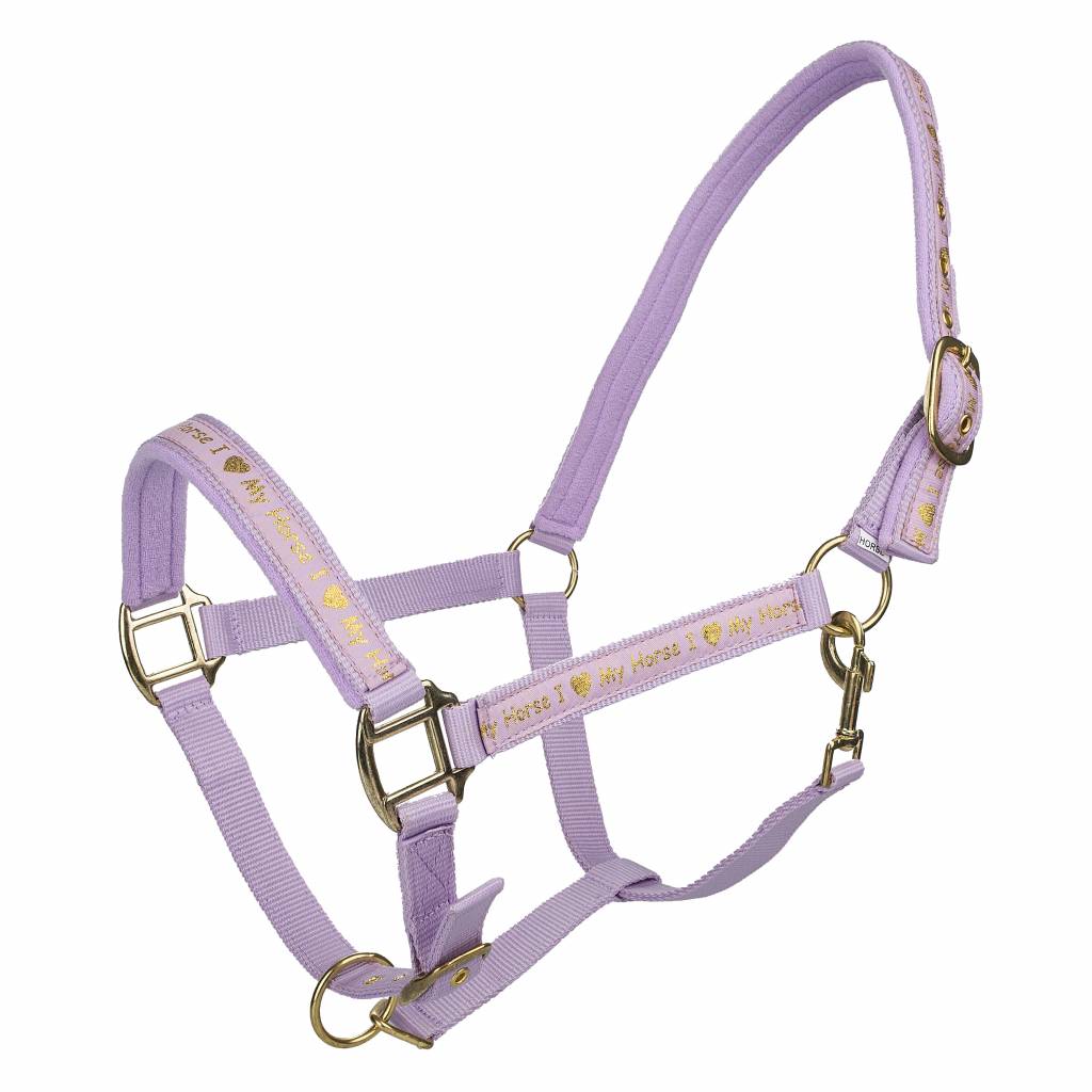 Tabelo I LOVE MY HORSE Halter with Snap