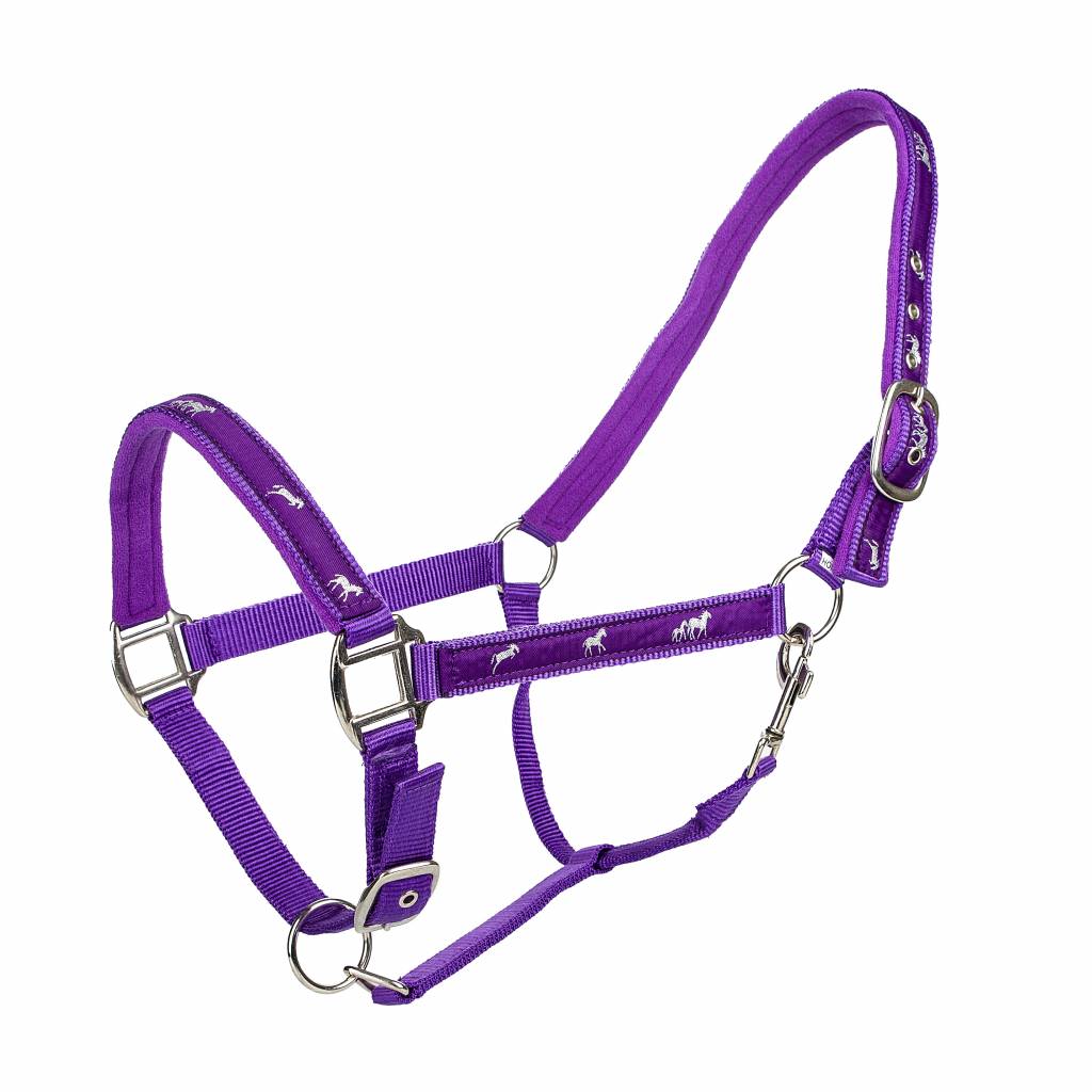 Tabelo Running Horse Halter with Snap