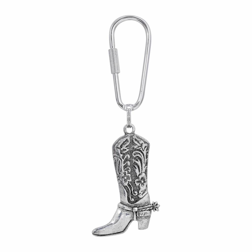 1928 Jewelry Cowboy Boot Key Fob