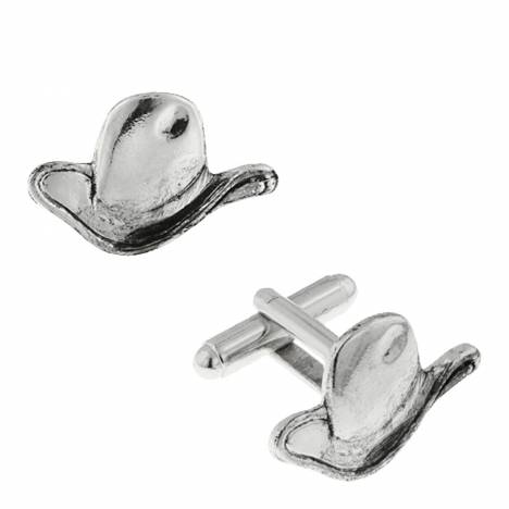 1928 Jewelry Cowboy Hat Cufflinks