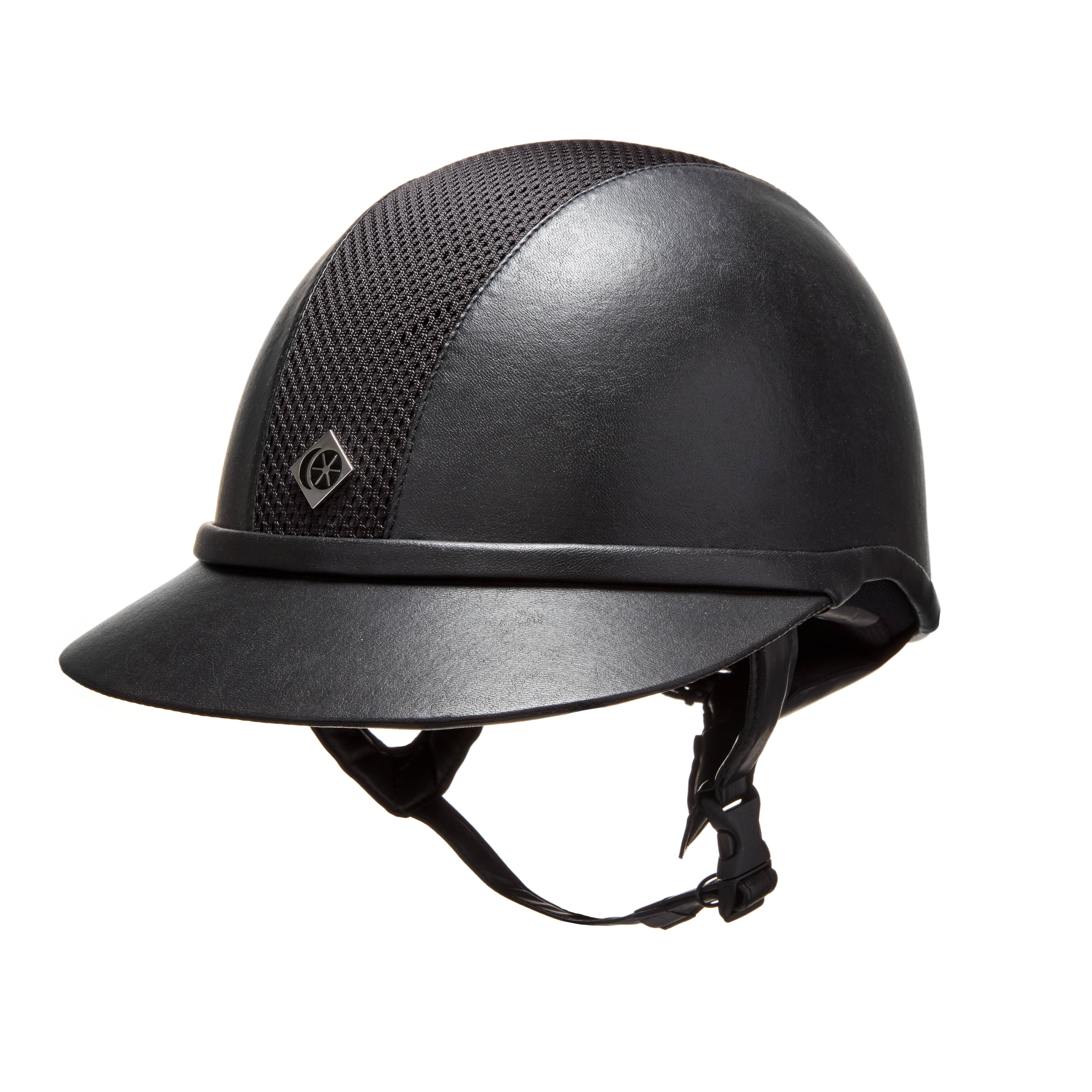 Charles Owen SP8 PLUS Leather Look Helmet