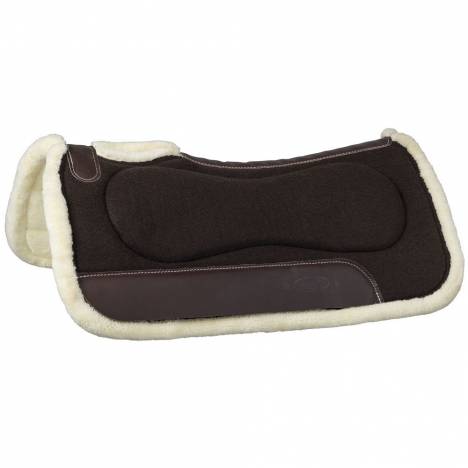 Tough-1 Contour Padded Bars Saddle Pad with Fleece