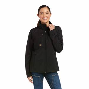 Ariat Ladies Rebar Dri-Tech DuraStretch Fleece Hybrid Jacket