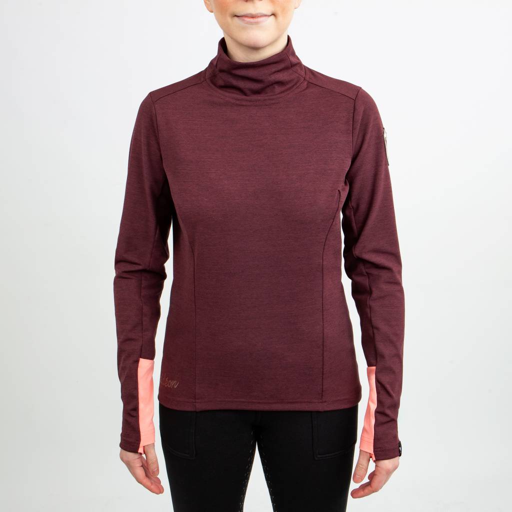 Irideon Ladies Radiant Mock Crew Shirt