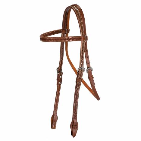 TABELO Browband Headstall with Basket Tooling