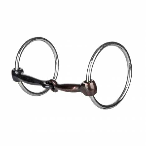 TABELO Smooth Ring Snaffle Bit