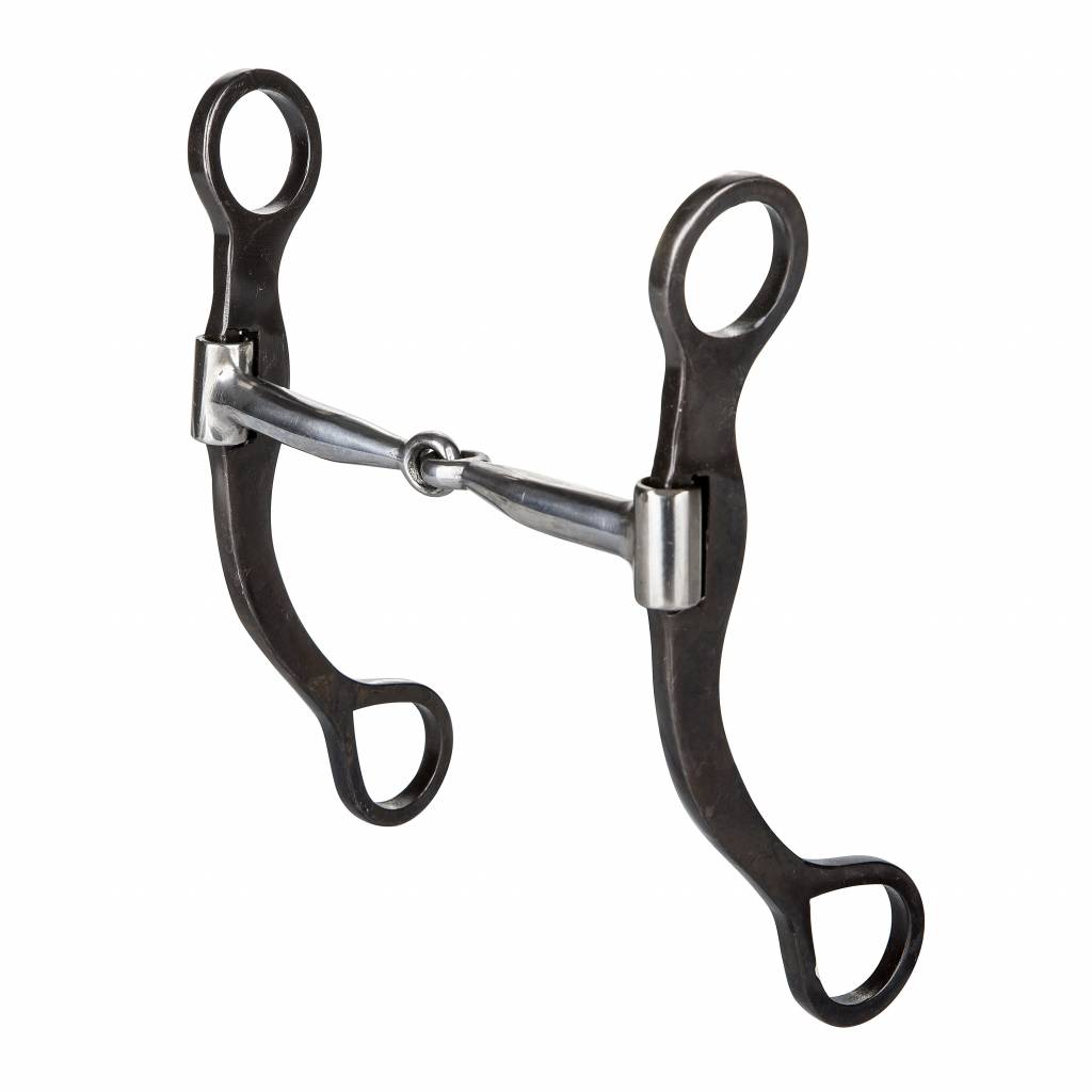 TABELO Plain Cheek Snaffle Bit