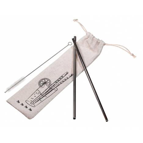 Kelley Metal Drinking Straw Set