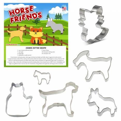 Horse Friends Cookie Cutter Set