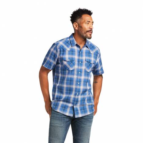 Ariat Mens Huck Retro Fit Short Sleeve Shirt