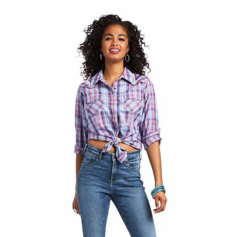 Ariat Ladies REAL Cornflower Shirt