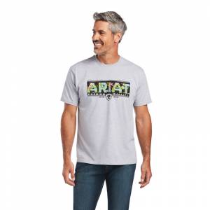 Ariat Mens Hibiscus T-Shirt