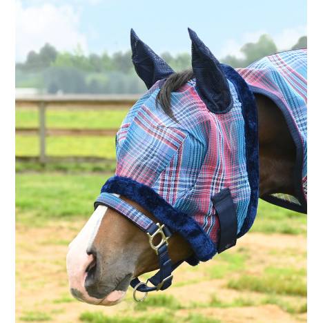 Kensington 73% UV Blocking Fly Mask with Ears & Fleece Trim