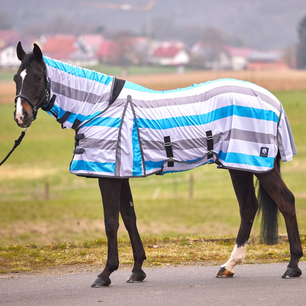 Horze Combo Neck Fly Sheet with Belly Wrap EquestrianCollections