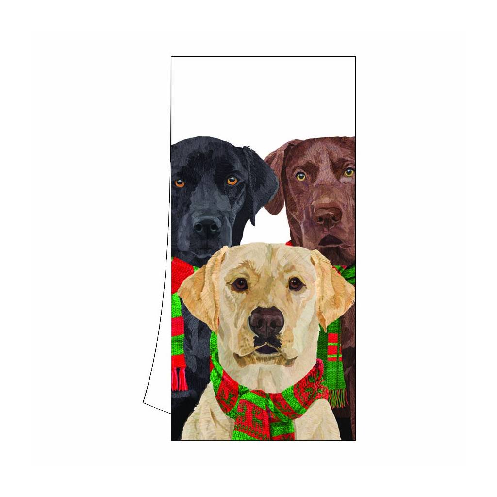 Cozy Labradors Kitchen Towel