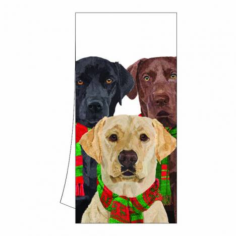 Cozy Labradors Kitchen Towel